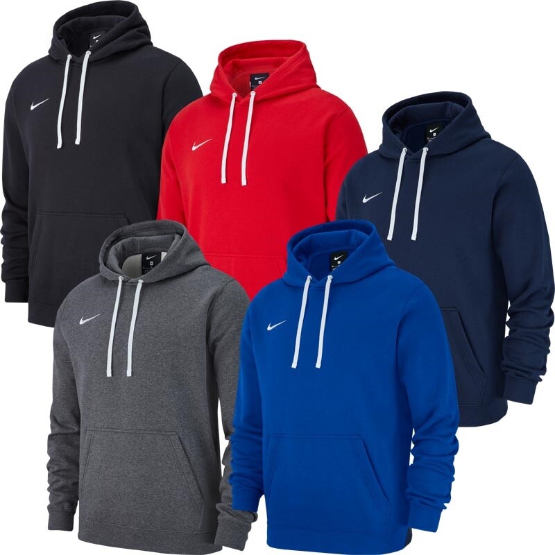 nike team club 19 po fleece hoody